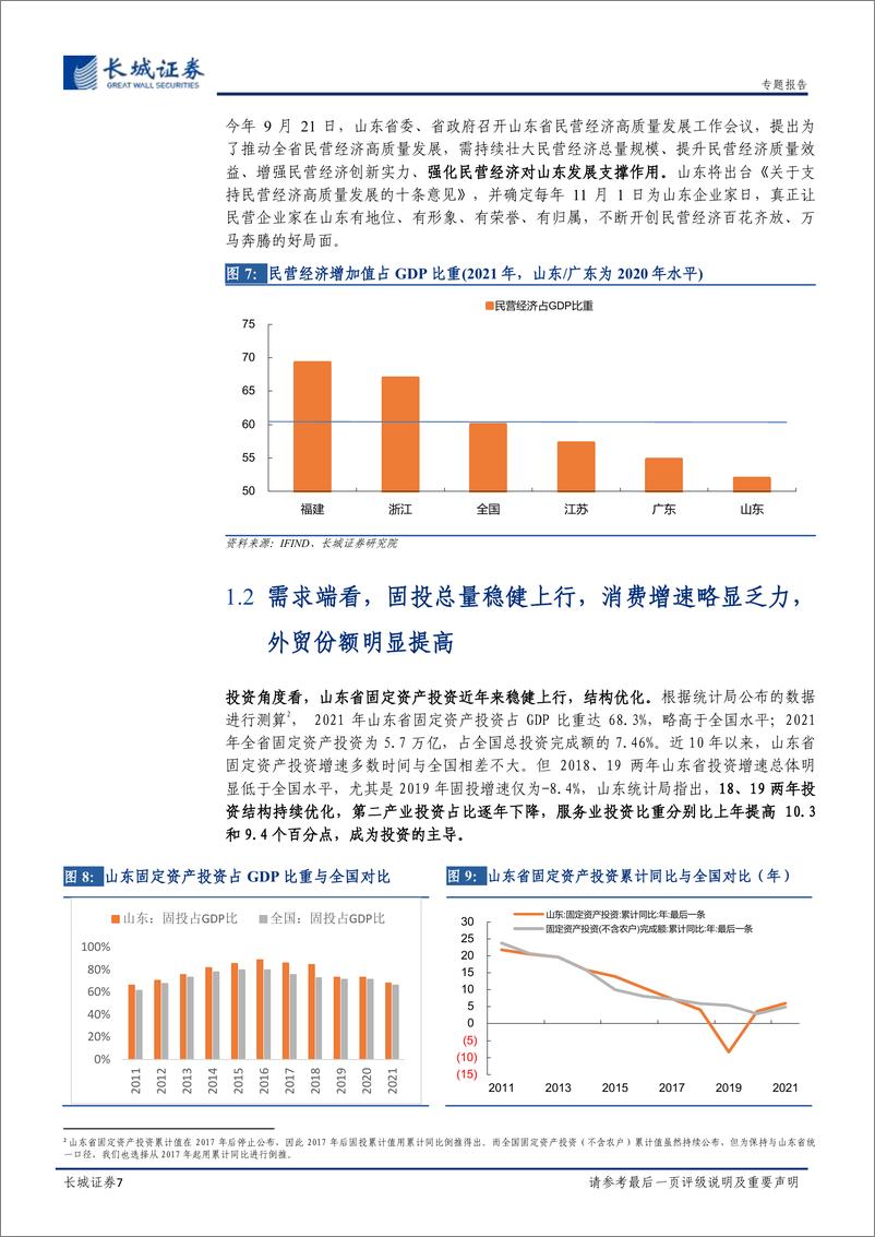 《宏观经济专题报告：山东经济分析报告-20221021-长城证券-20页》 - 第8页预览图