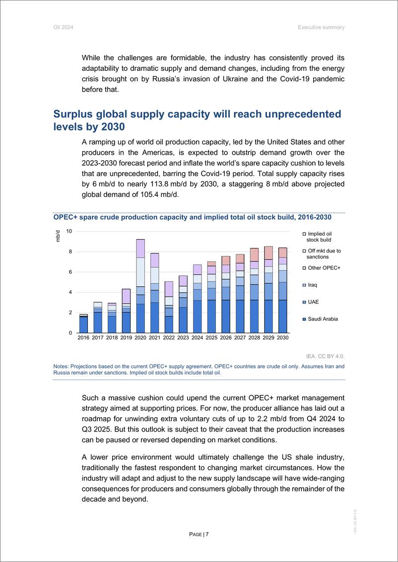 《国际能源署IEA：石油2024—分析和预测至2030年报告（英文版）》 - 第7页预览图