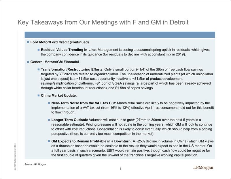 《J.P. 摩根-全球-汽车行业-2019年春季高档汽车行业更新-2019.4-35页》 - 第7页预览图