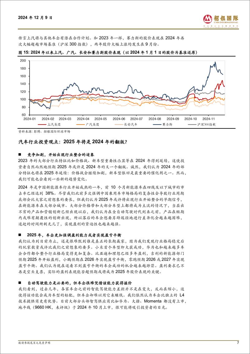 《招银国际-汽车2025年展望_似曾相识燕归来_春风拂柳吐新芽》 - 第7页预览图