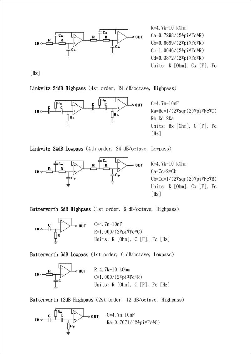 《OP AMP Filter Design》 - 第2页预览图