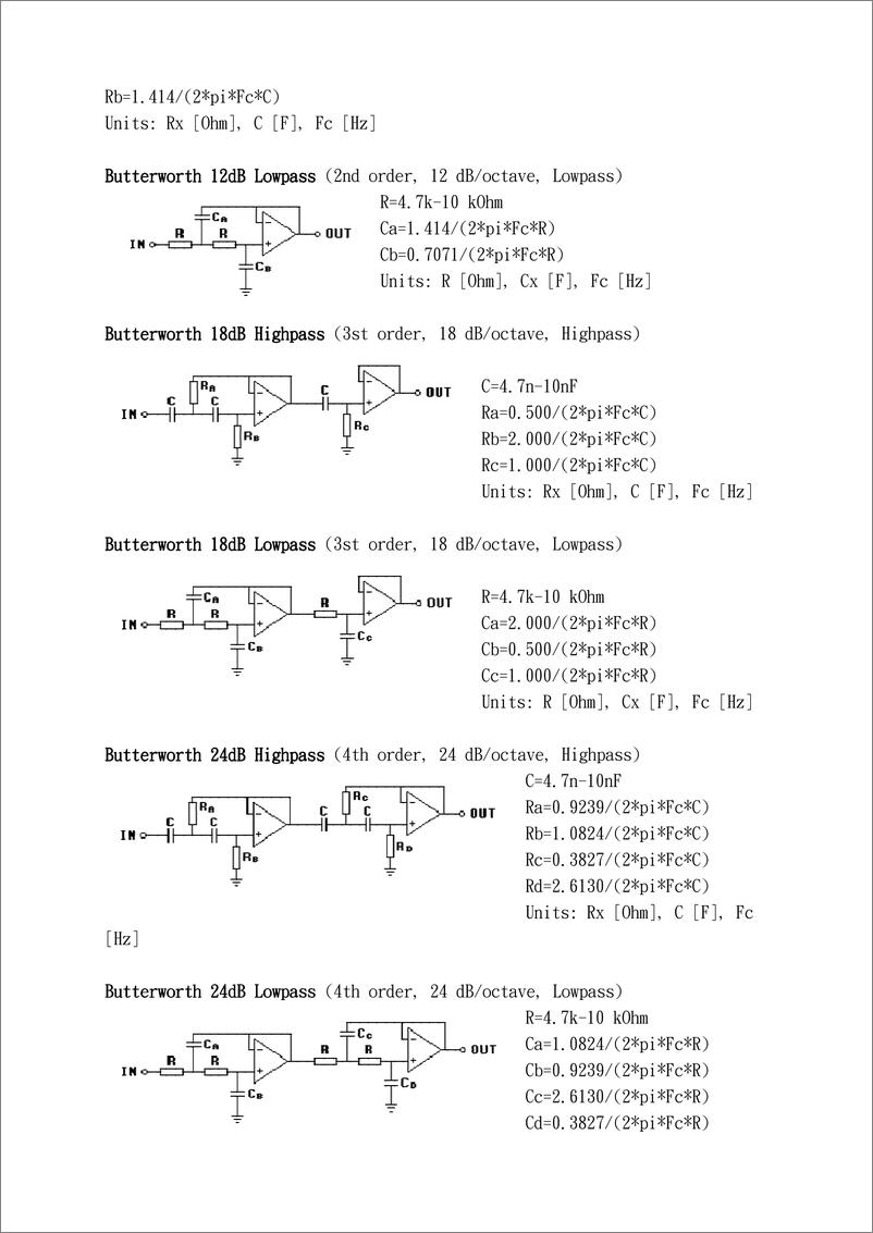 《OP AMP Filter Design》 - 第3页预览图