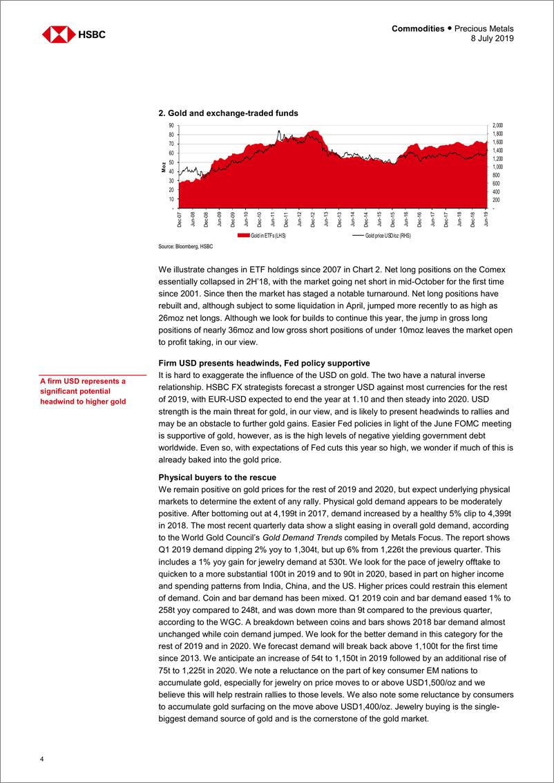 《汇丰银行-全球-贵金属行业-黄金展望：暴风雨之后的阳光才更灿烂-2019.7.8-33页》 - 第5页预览图