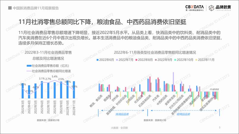 《中国新消费品牌11月观察报告-CBNDatax品牌数集-23页》 - 第6页预览图