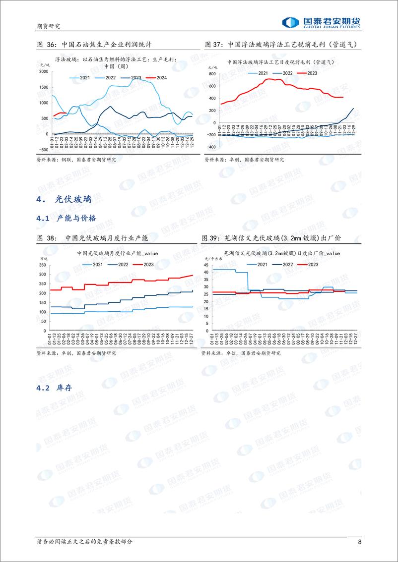 《玻璃：短期调整 中期震荡 纯碱，中期仍偏弱-20240204-国泰期货-15页》 - 第8页预览图