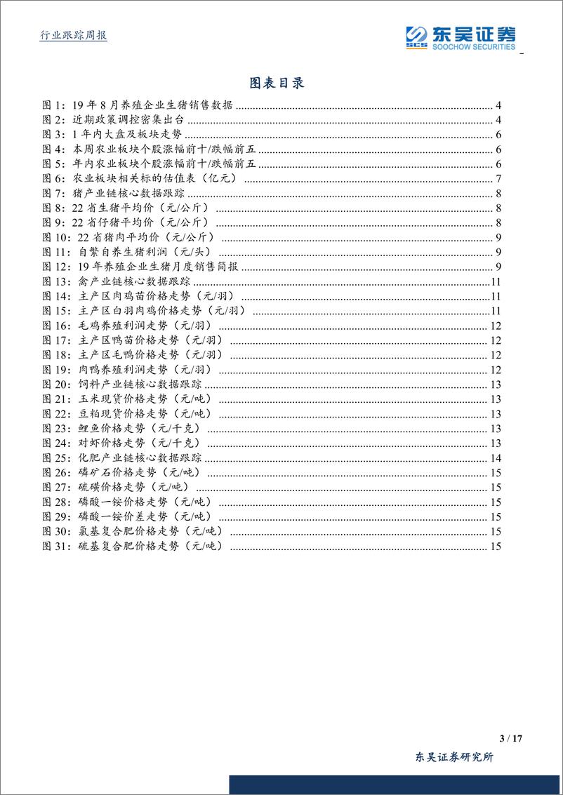 《农林牧渔行业：养殖企业8月出栏相继落地，整体盈利持续向上-20190908-东吴证券-17页》 - 第4页预览图