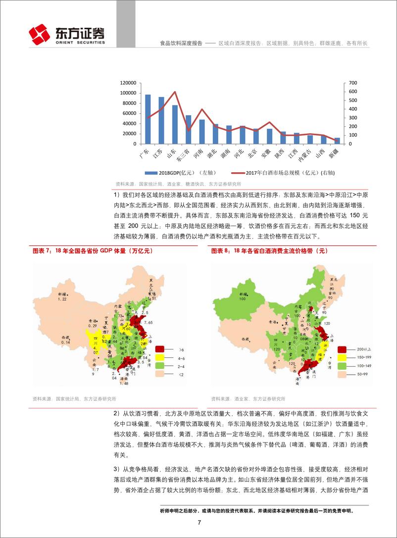 《食品饮料行业区域白酒深度报告：区域割据，别具特色；群雄逐鹿，各有所长-20190612-东方证券-22页》 - 第8页预览图