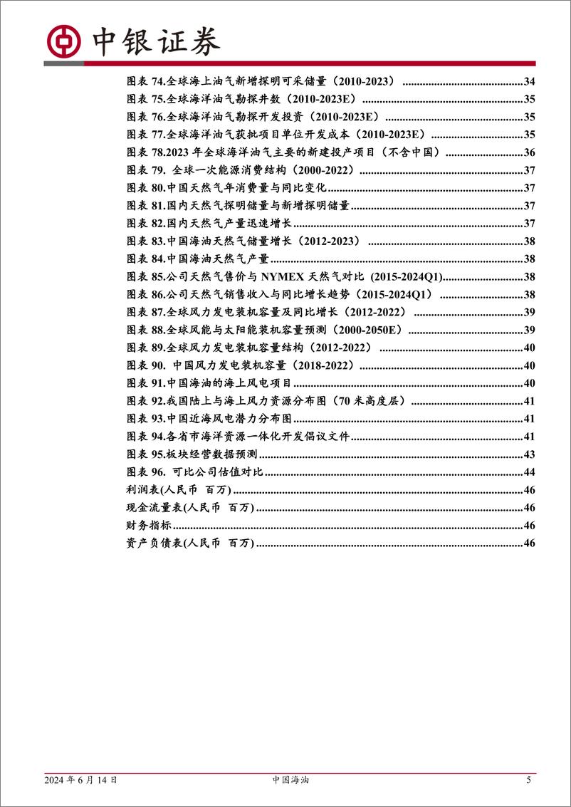 《中国海油-600938.SH-海洋油气龙头企业，高质量发展再出发-20240614-中银证券-48页》 - 第5页预览图