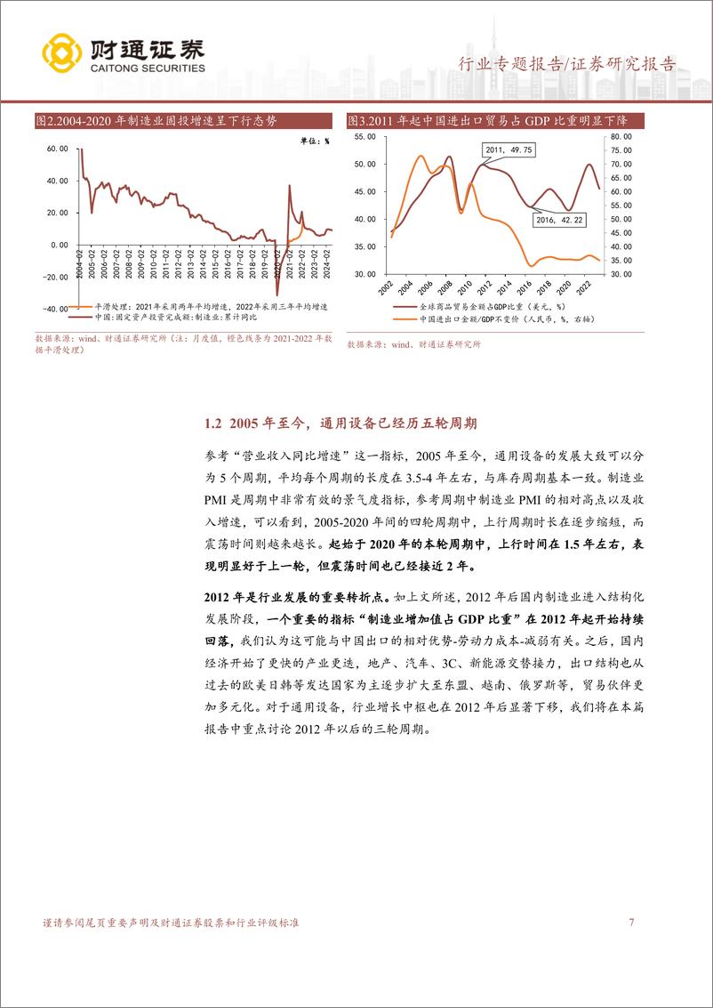 《机械设备行业通用设备：内需拐点临近，重视结构性机会-250105-财通证券-38页》 - 第7页预览图