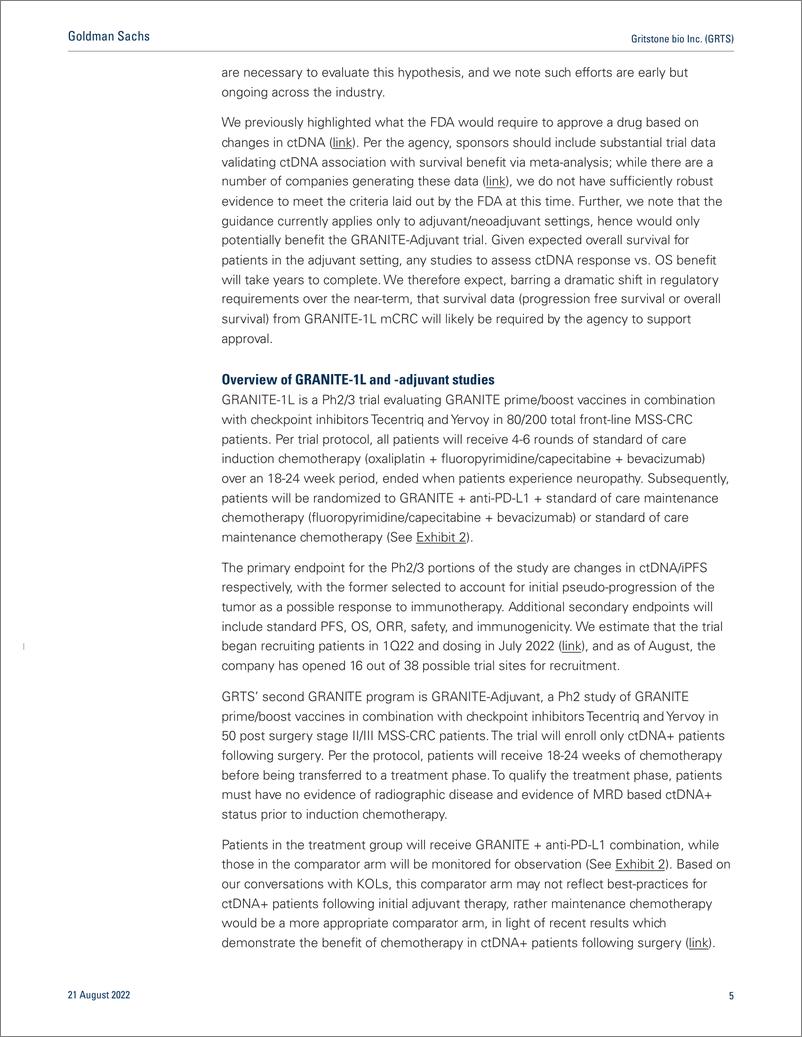 《Gritstone bio Inc. (GRTS Insufficient cash runway to reach de-risking catalysts; Downgrade to Sell(1)》 - 第6页预览图