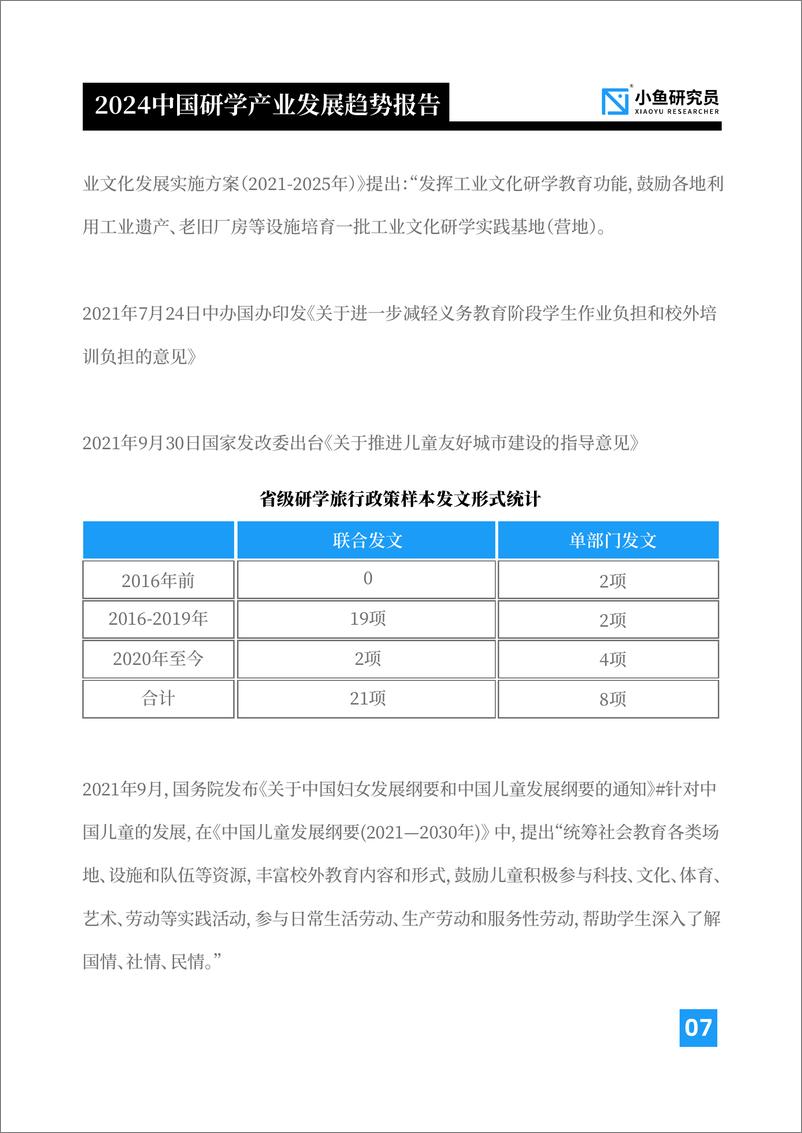 《2024中国研学产业发展趋势报告》 - 第8页预览图