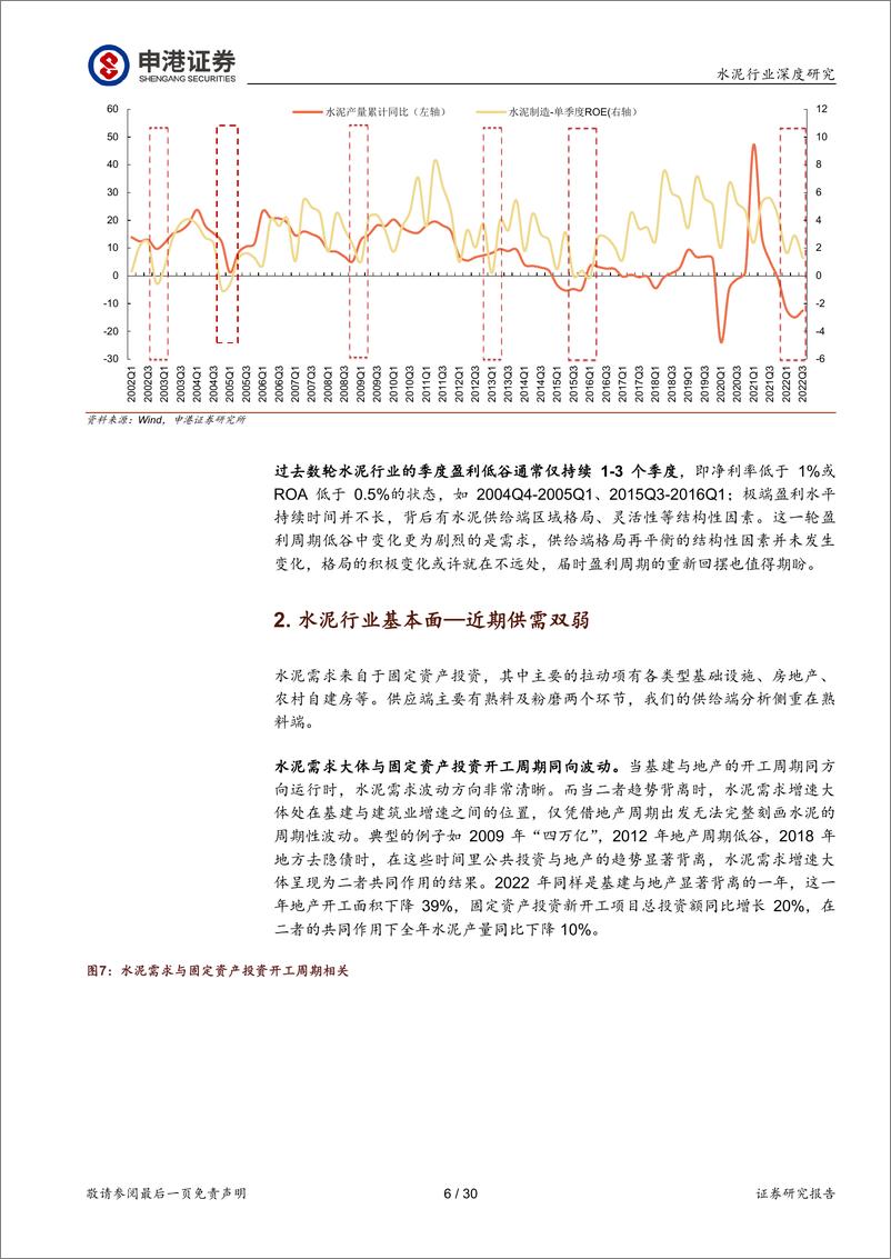 《水泥行业深度：供给格局再平衡，价值回归之帆已扬-20230213-申港证券-30页》 - 第7页预览图