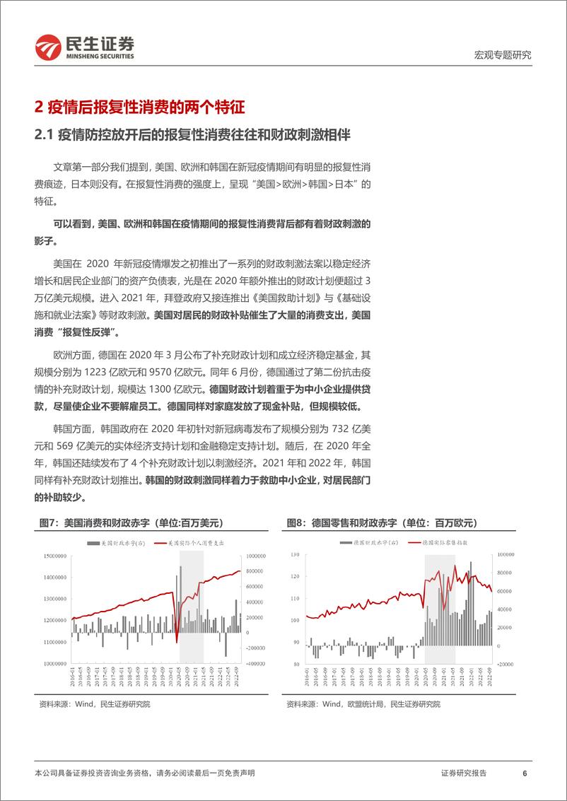 《海外疫情系列研究（四）：疫情防控放开后会有报复性消费吗-20230107-民生证券-17页》 - 第7页预览图