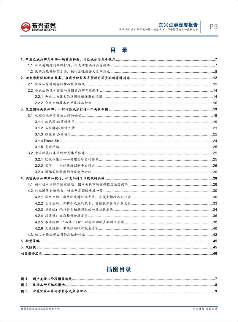 《化妆品行业：从研发和核心成分出发，探寻国货美妆的星辰大海-20230104-东兴证券-48页》 - 第4页预览图