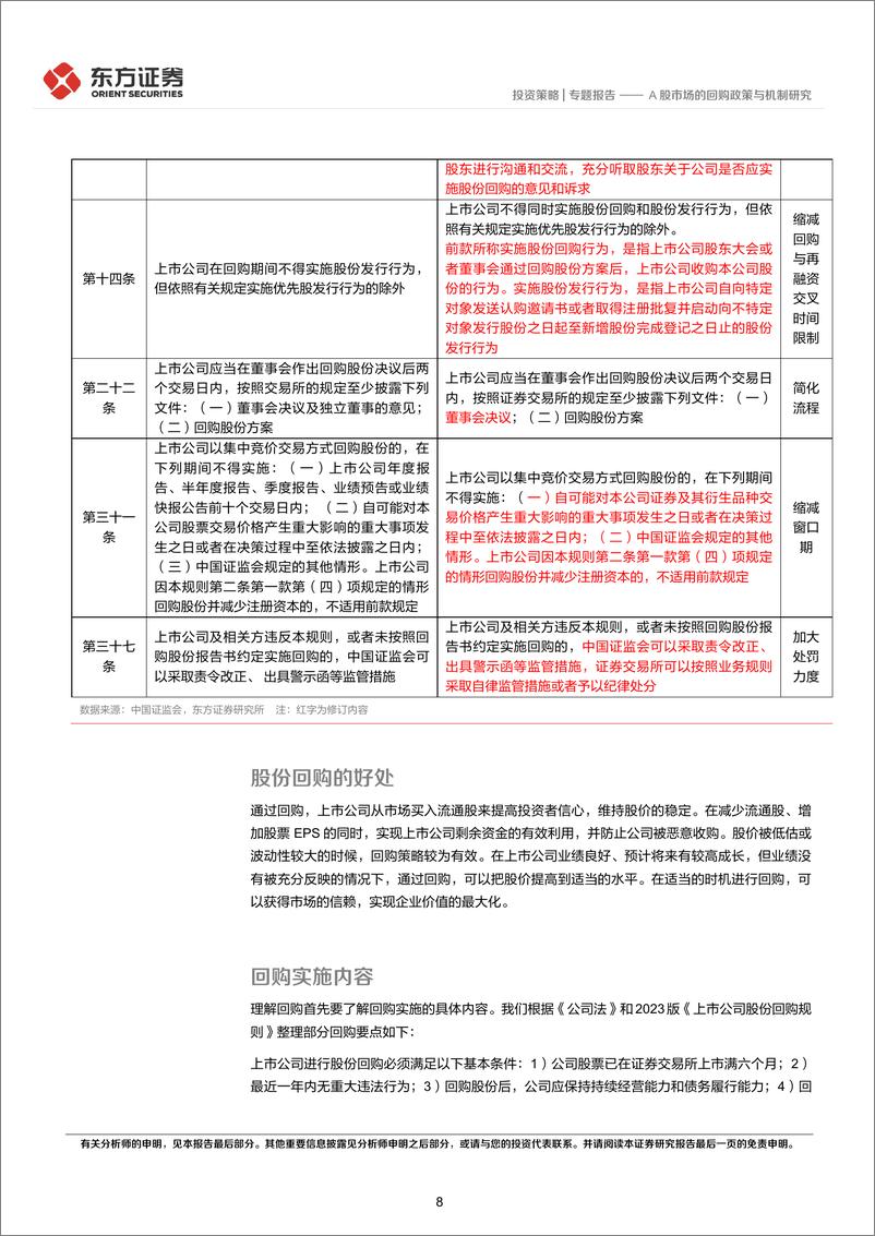 《市值管理系列之一：A股市场的回购政策与机制研究-240801-东方证券-30页》 - 第8页预览图