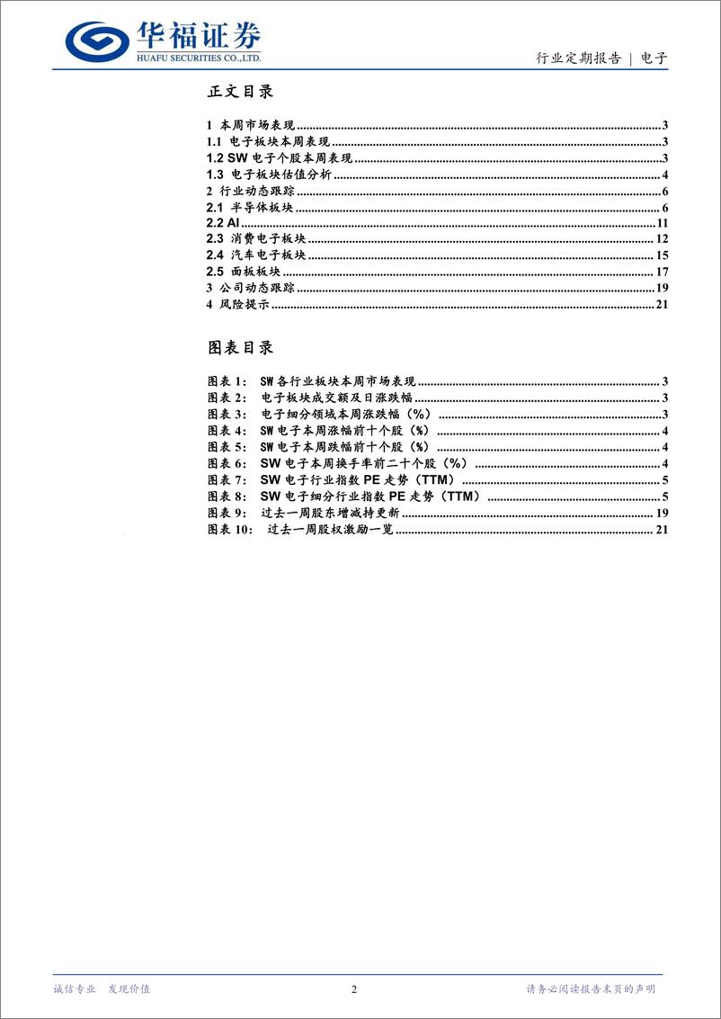 《电子行业定期报告：24Q3AIPC市场保持强劲发展步伐，AI终端持续出新-241118-华福证券-22页》 - 第2页预览图