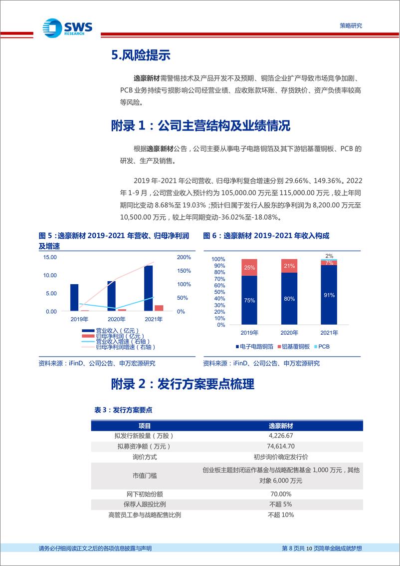 《注册制新股纵览：逸豪新材，PCB产业链垂直一体化发展，电子电路铜箔细分领域领先》 - 第8页预览图