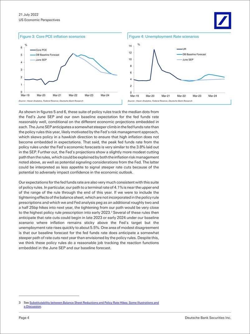 《DB-US Economic Perspectives Rate cuts in early 2023》 - 第5页预览图