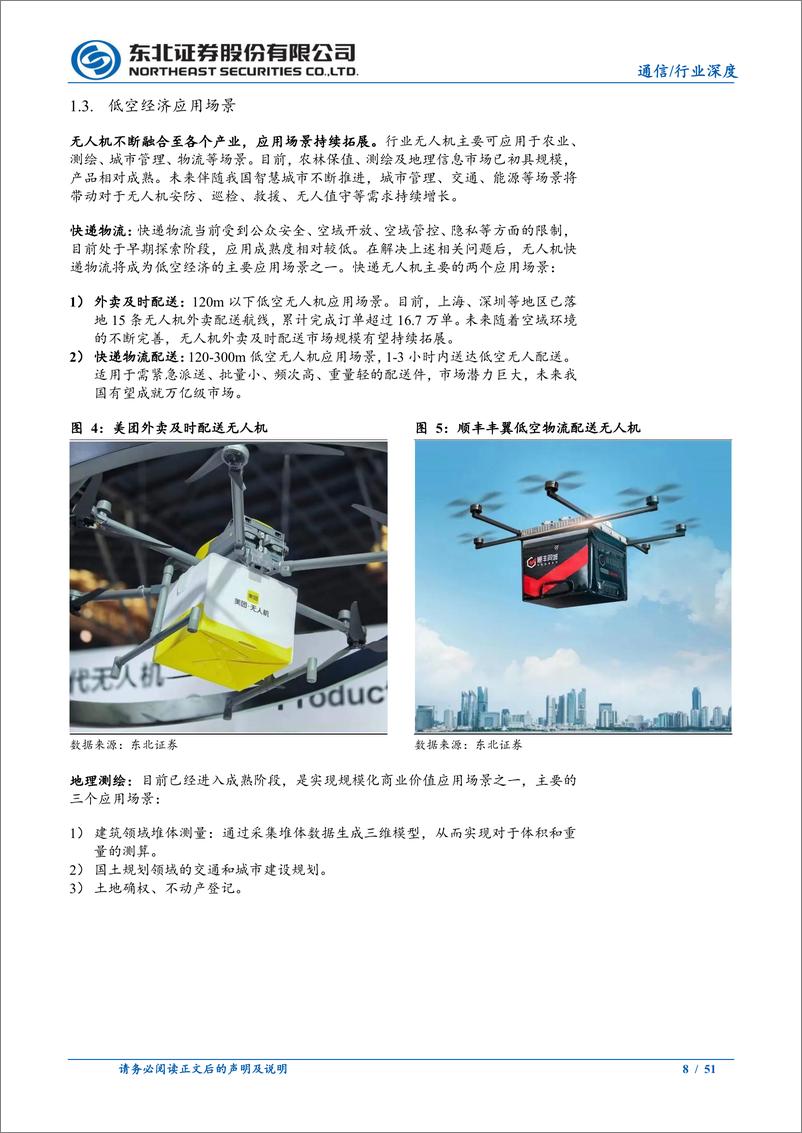 《通信行业低空经济行业深度报告：“通感一体”将作为低空关键基建率先落地-240512-东北证券-51页》 - 第8页预览图