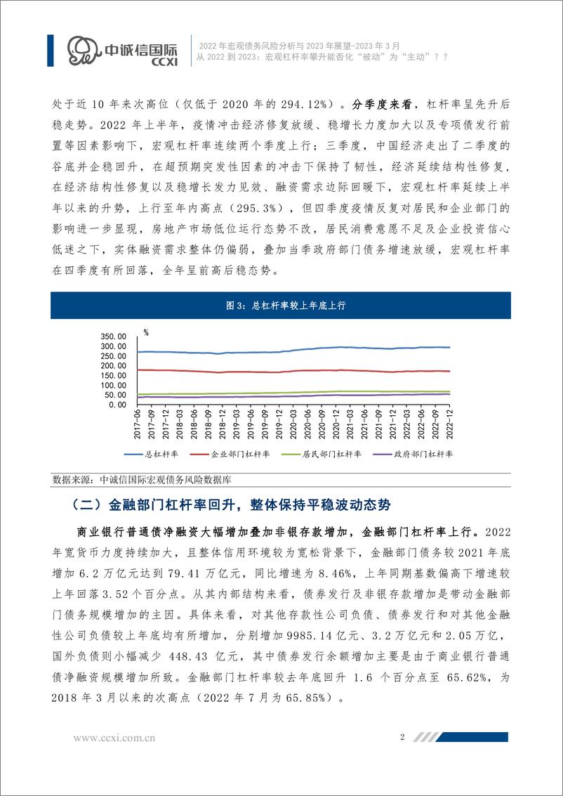 《中诚信-经济修复宏观杠杆小幅攀升，付息压力不减仍需关注资产负债表演化--2022年宏观债务风险分析与2023年展望-16页》 - 第4页预览图