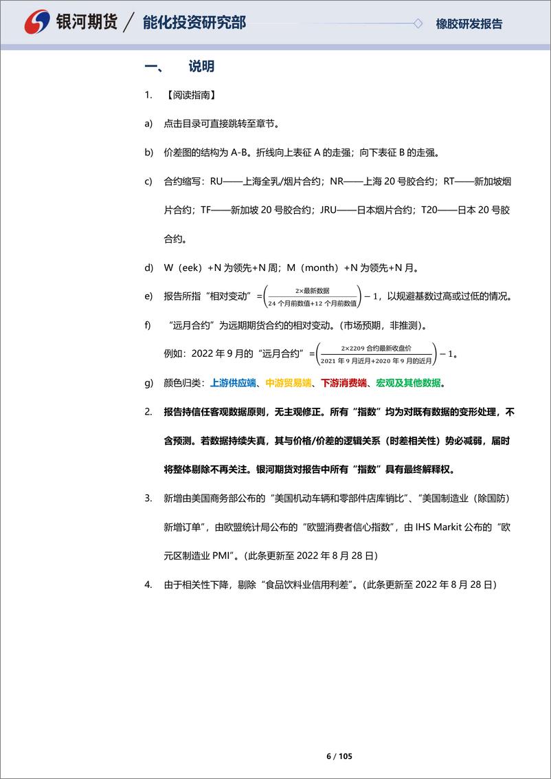 《天然橡胶及20号胶9月报：海外需求多提前透支，高成本抑制物流运量-20220828-银河期货-105页》 - 第7页预览图