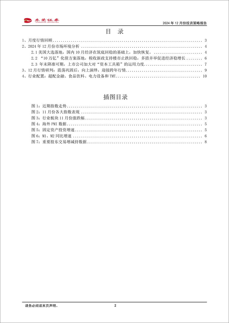 《2024年12月份A股投资策略报告：震荡巩固后，向上演绎，迎接跨年行情-241129-东莞证券-14页》 - 第2页预览图