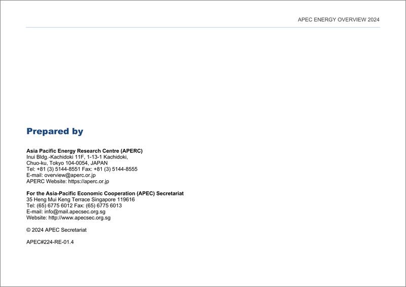 《2024年亚太经合组织能源展望报告》 - 第3页预览图