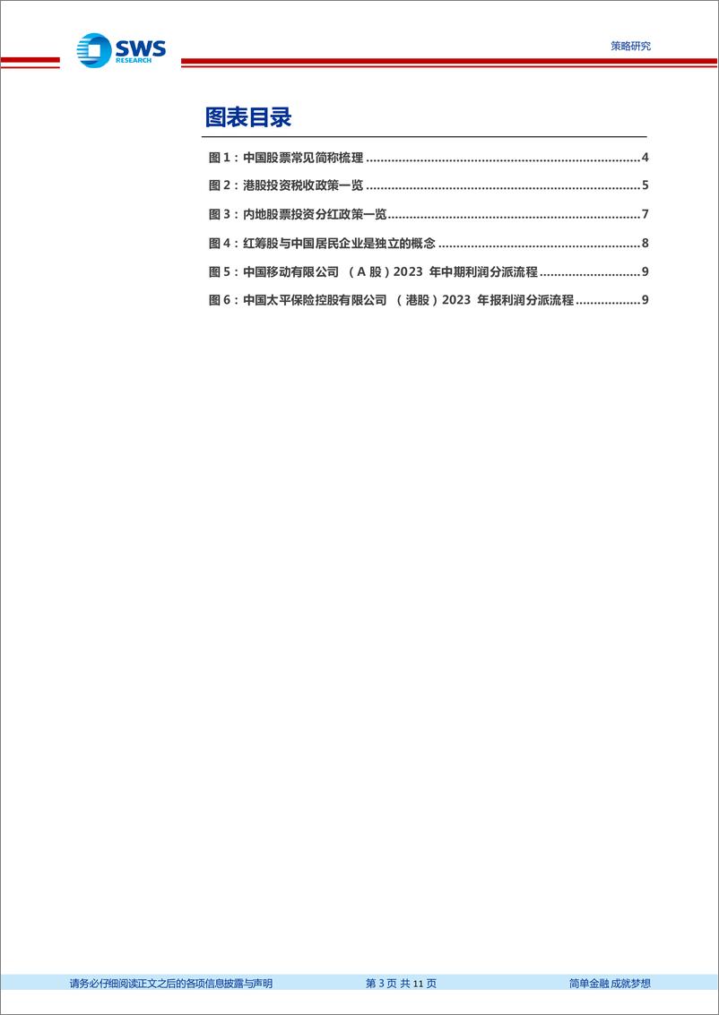 《高股息系列报告之九：一文弄清A股港股分红税收以及流程节点-240425-申万宏源-11页》 - 第3页预览图