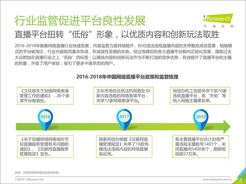 《2018年中国泛娱乐直播营销趋势解读》 - 第8页预览图