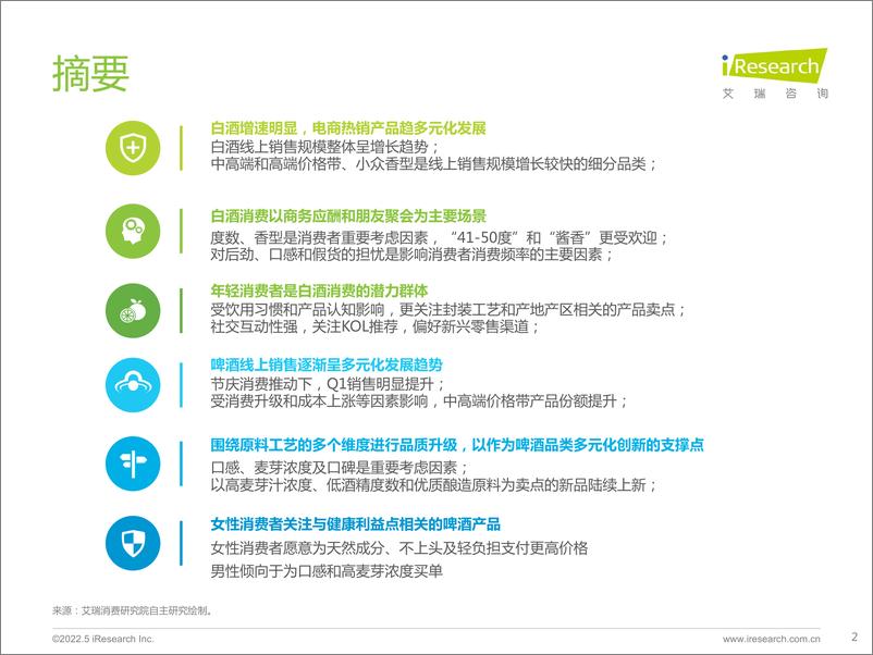 《2022年酒精饮料用户洞察报告—白酒，啤酒-艾瑞咨询-202205》 - 第3页预览图