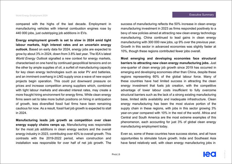 《2024年世界能源产业就业报告（英文版）-IEA国际能源署-129页》 - 第6页预览图