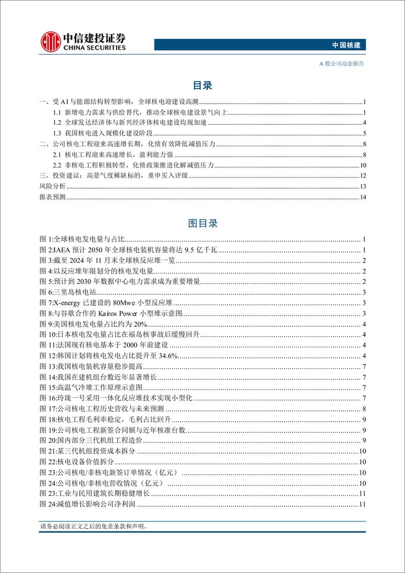 《中国核建(601611)全球核电建设新浪潮，高景气度稀缺标的-250211-中信建投-18页》 - 第2页预览图