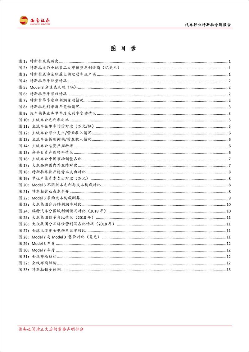 《汽车行业特斯拉专题报告：持续改善中的电动车龙头-20200210-西南证券-19页》 - 第4页预览图