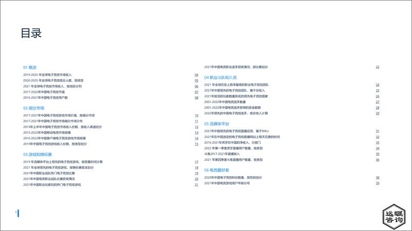 《远瞩咨询：2022年中国电子竞技市场分析》 - 第2页预览图
