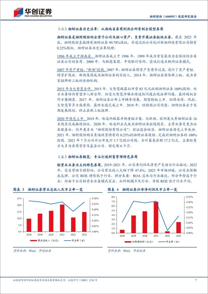 《湘财股份(600095)深度研究报告：经纪业务独具特色，公司治理有望再上台阶-240812-华创证券-25页》 - 第7页预览图