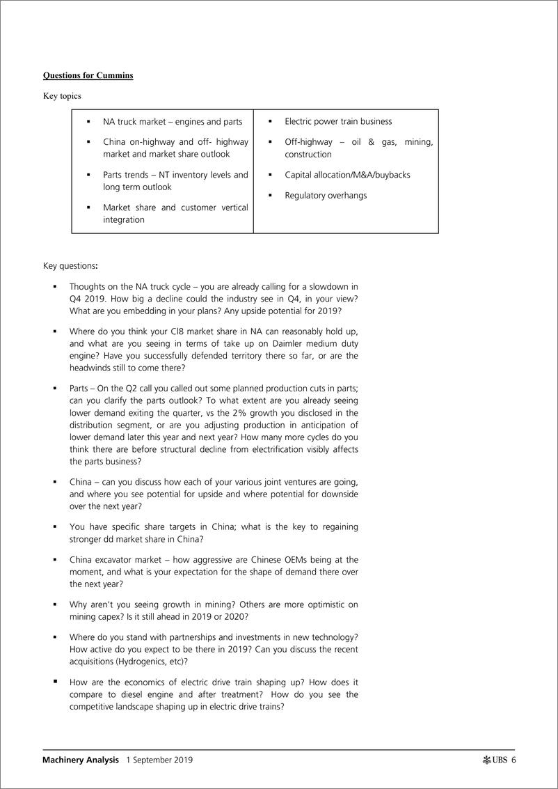 《瑞银-美股-机械行业-机械行业分析：二季度后的主要争论-2019.9.1-24页》 - 第7页预览图