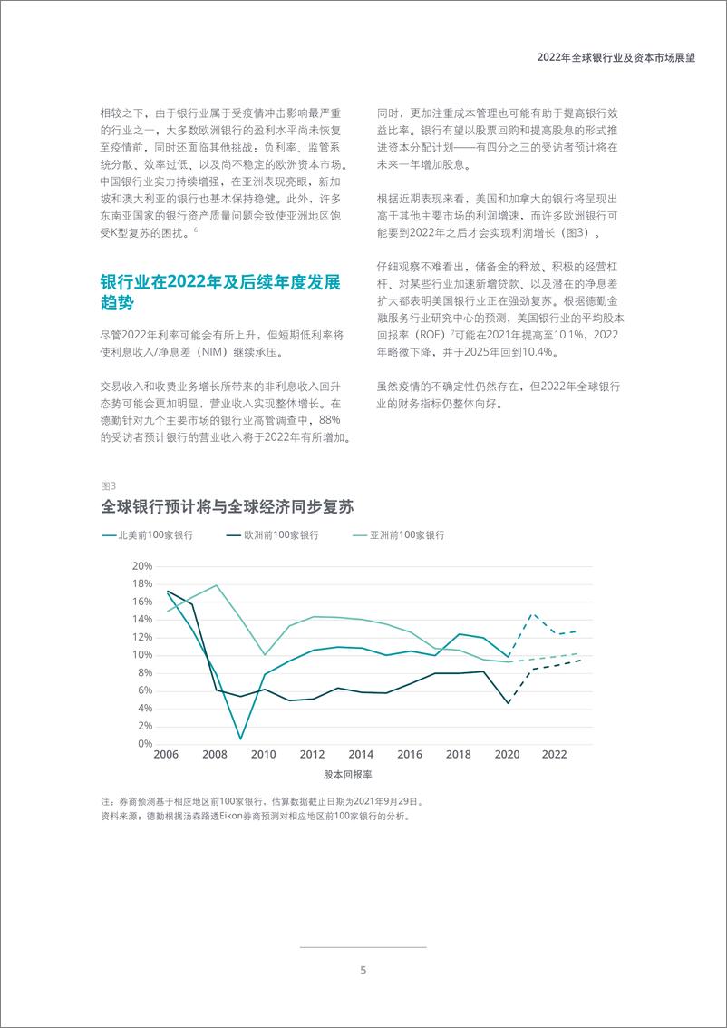 《2022年全球银行业及资本市场展望-德勤-2022-44页》 - 第8页预览图