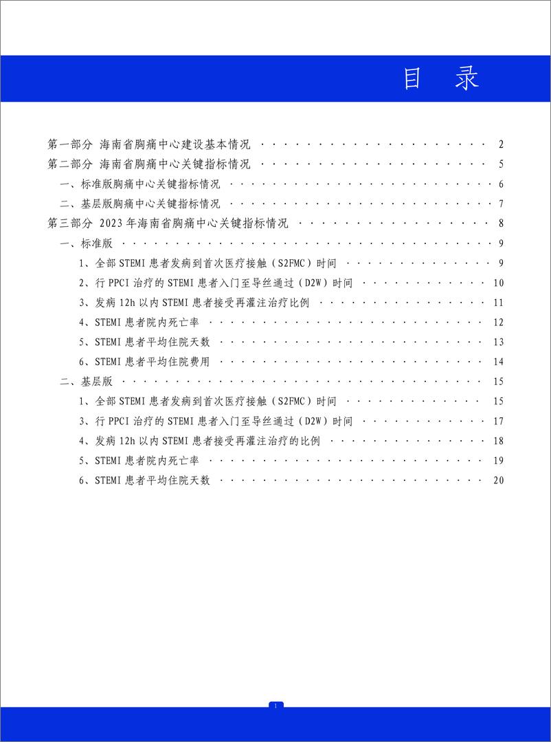 《2023年海南省胸痛中心质控报告》 - 第2页预览图