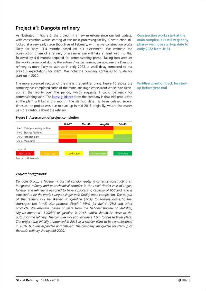 《瑞银-全球-能源行业-全球炼油业：尼日利亚、文莱和科威特的进展-2019.5.13-24页》 - 第4页预览图