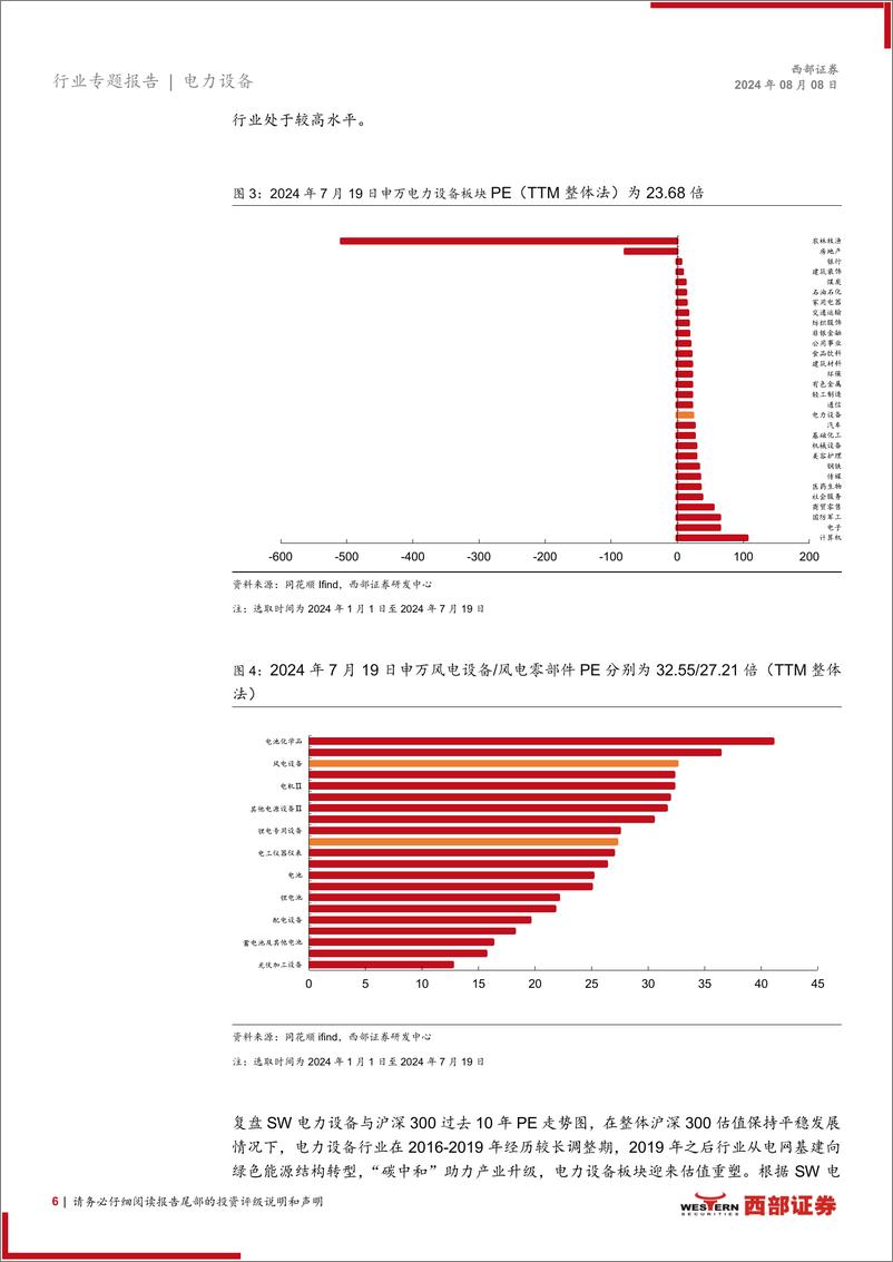 《风电行业2024年中期策略报告：全球海风装机需求共振，陆风风机具备出口机会-240808-西部证券-30页》 - 第6页预览图