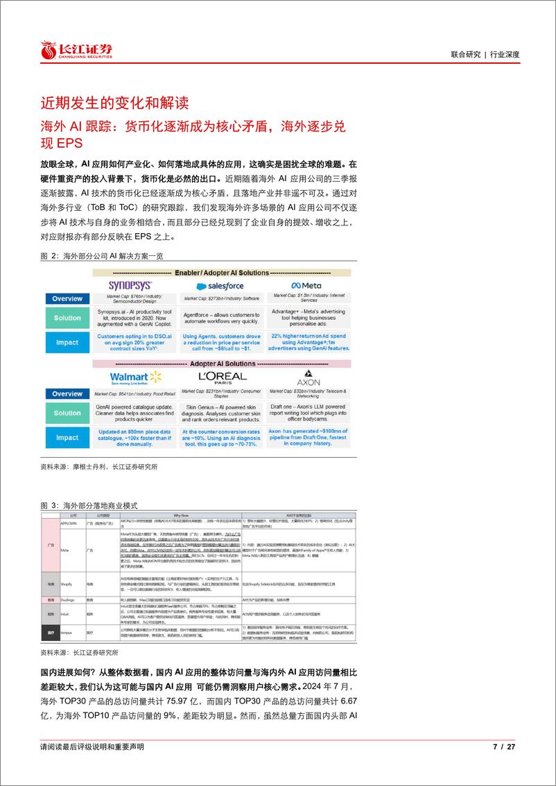 《信息技术-解构AI行业应用-1-_AI货币化是确定性趋势_C端关注交互类产品打开新场景》 - 第7页预览图