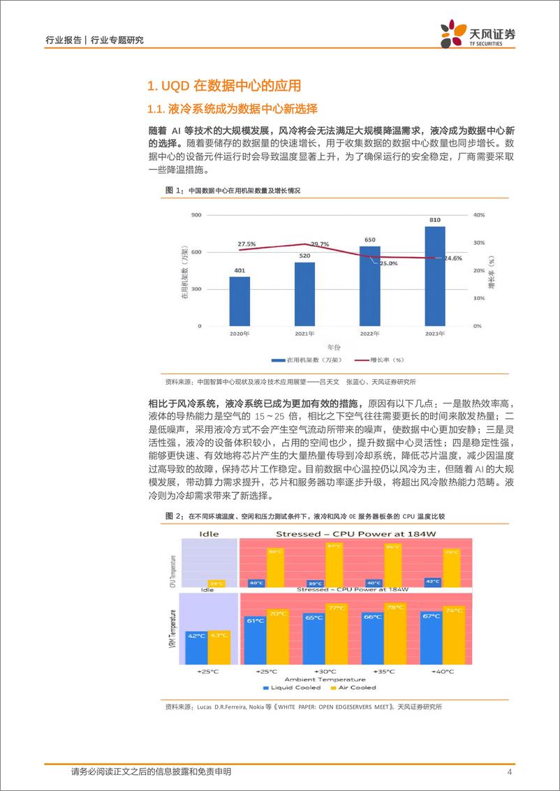 《电子行业专题研究：液冷服务器核心部件，国产有望导入海外供应链-240823-天风证券-14页》 - 第4页预览图