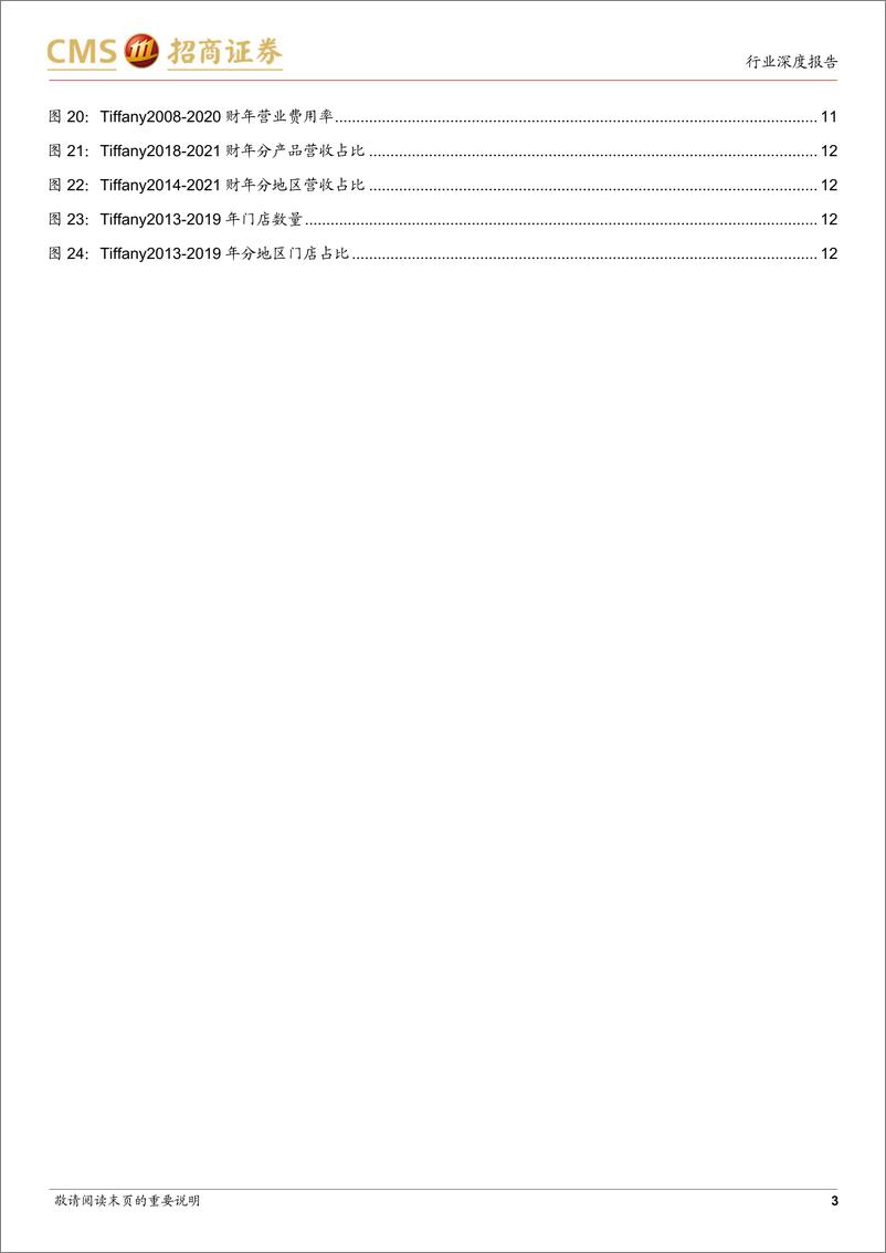 《珠宝行业海外对标公司研究系列报告：Tiffany，百年经典打造高端奢侈品珠宝品牌-招商证券-20220317》 - 第4页预览图