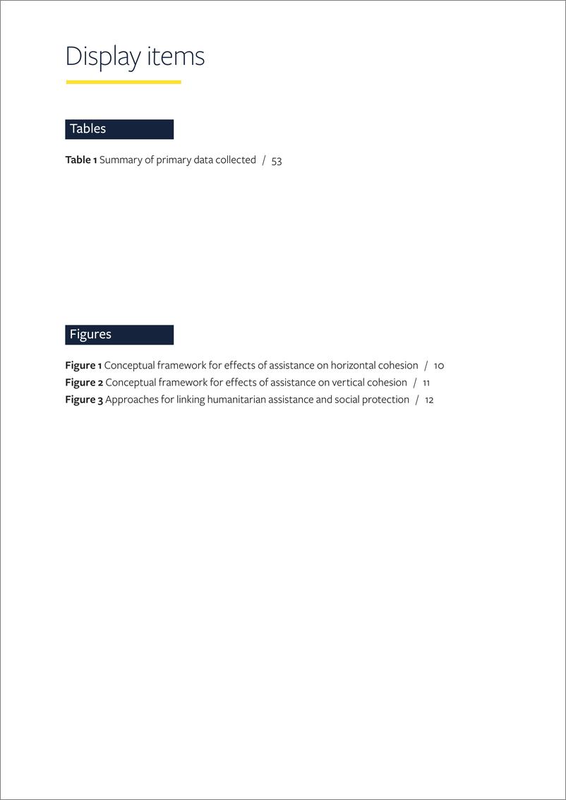 《海外发展研究所-强迫流离失所情况下的人道主义援助和社会保护。对社会凝聚力的影响（英）-2022.5-67页》 - 第7页预览图