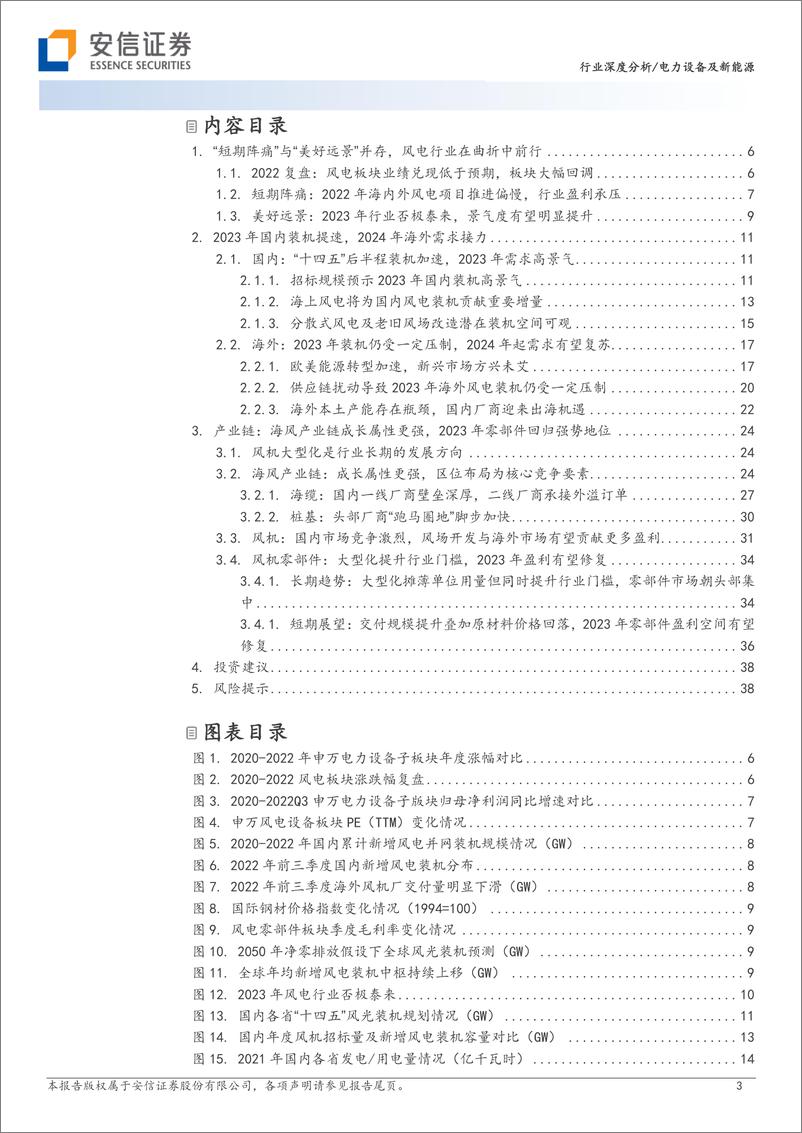 《风电行业2023年度投资策略报告：好风凭借力，景气终有时-20230107-安信证券-40页》 - 第4页预览图