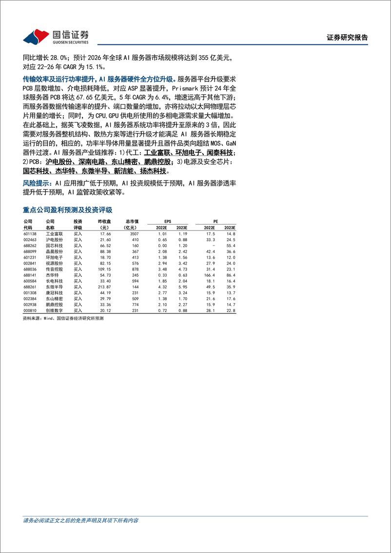 《国信证券：算力芯片及AI服务器专题-AI的iPhone时刻到来-电子的AI机遇兴起》 - 第2页预览图