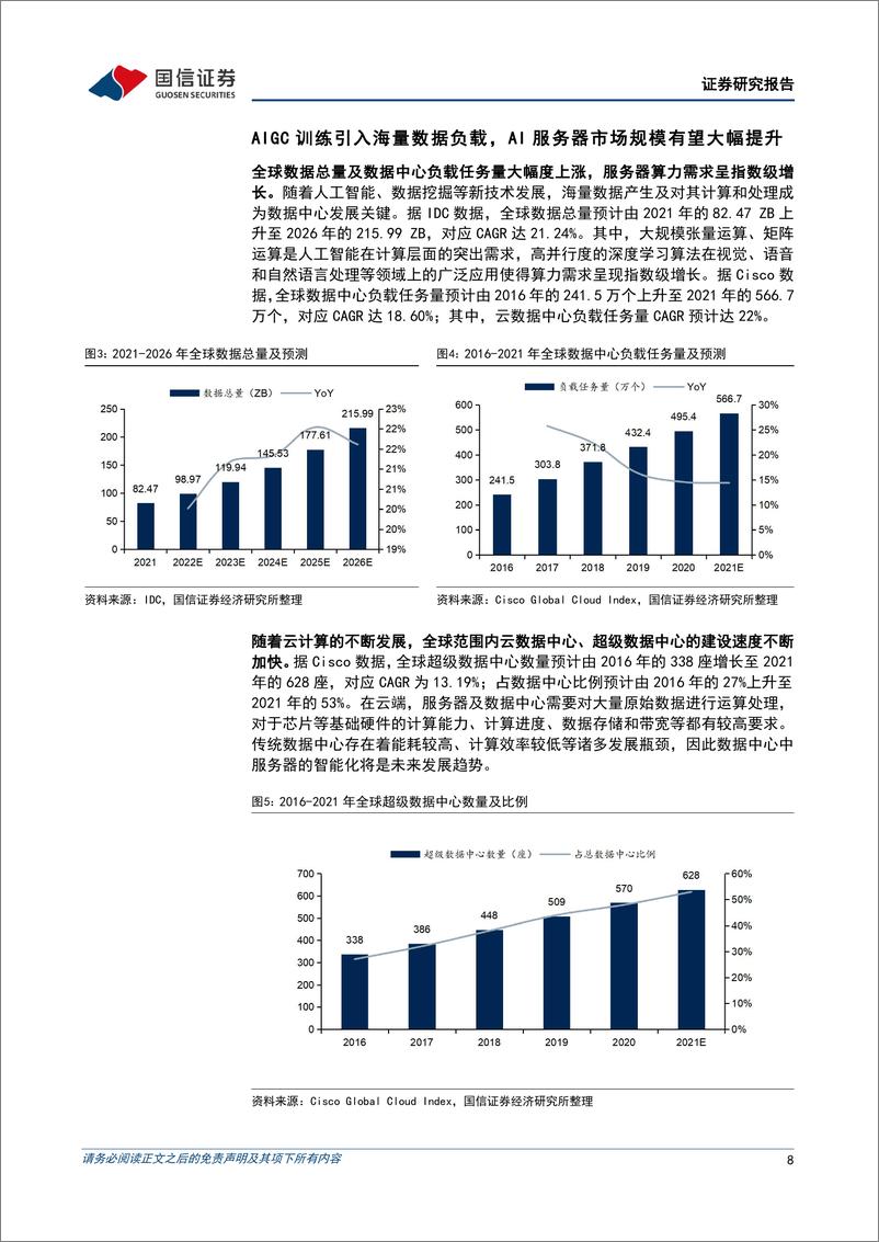 《国信证券：算力芯片及AI服务器专题-AI的iPhone时刻到来-电子的AI机遇兴起》 - 第8页预览图