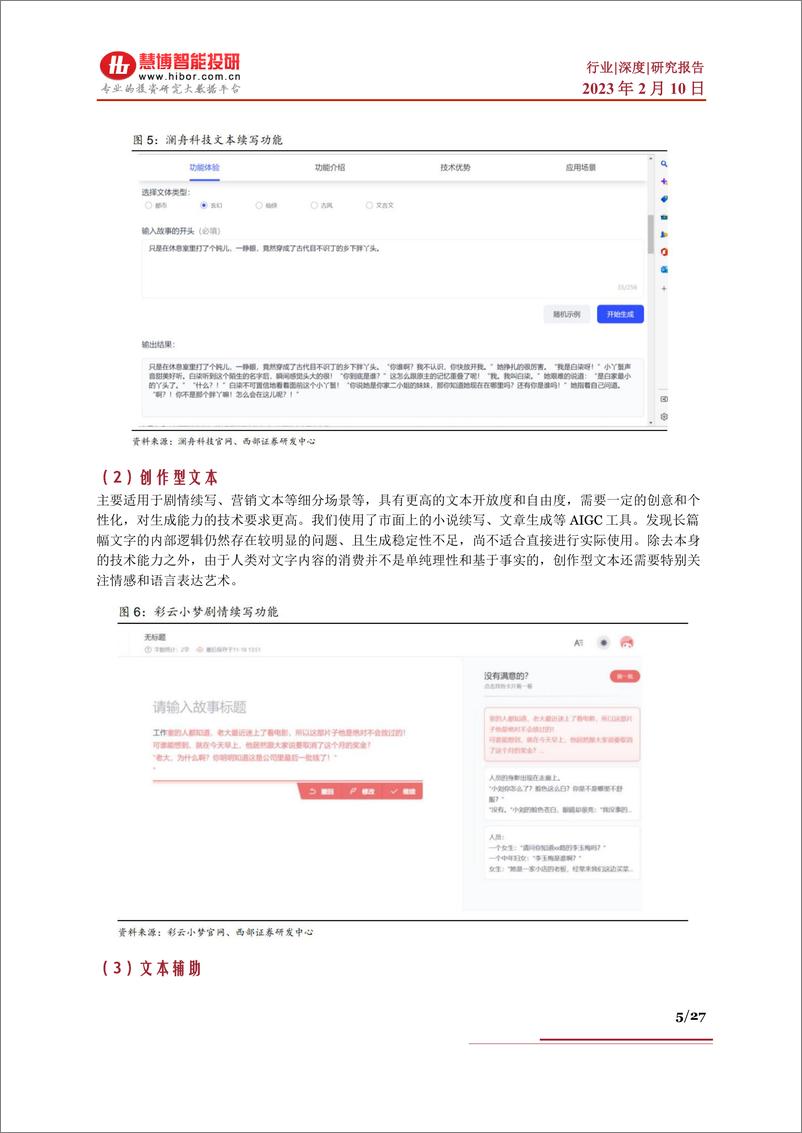 《AIGC行业深度应用场景商业模式市场规模产业链及相关公司深度梳理-230210-27页》 - 第5页预览图