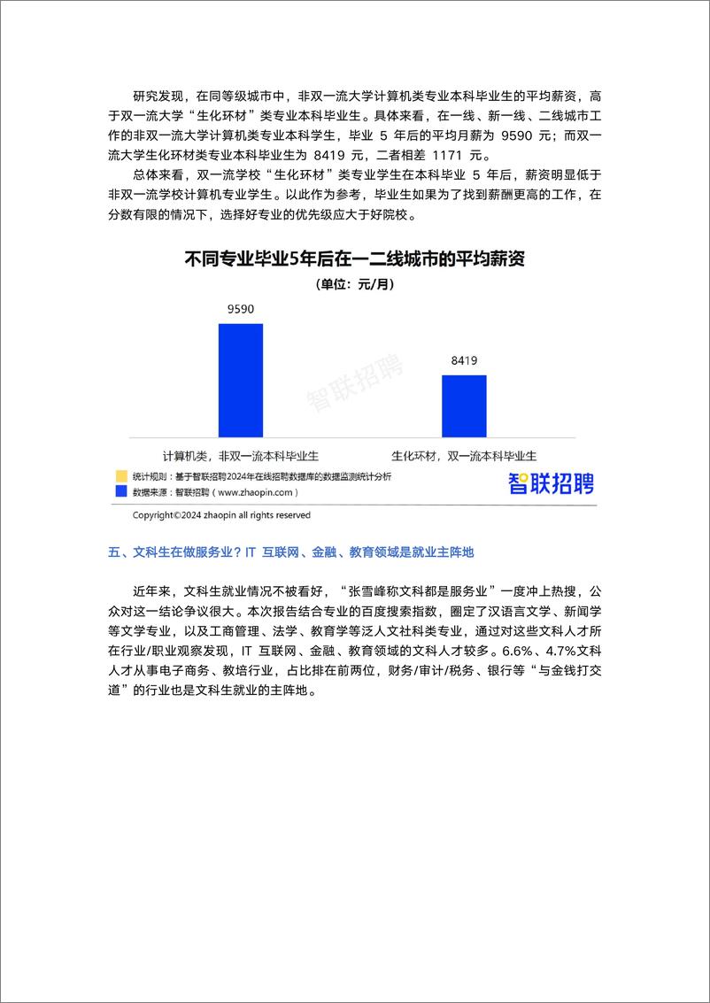 《2024年大学生就业前景研判及高考志愿填报攻略-7页》 - 第5页预览图