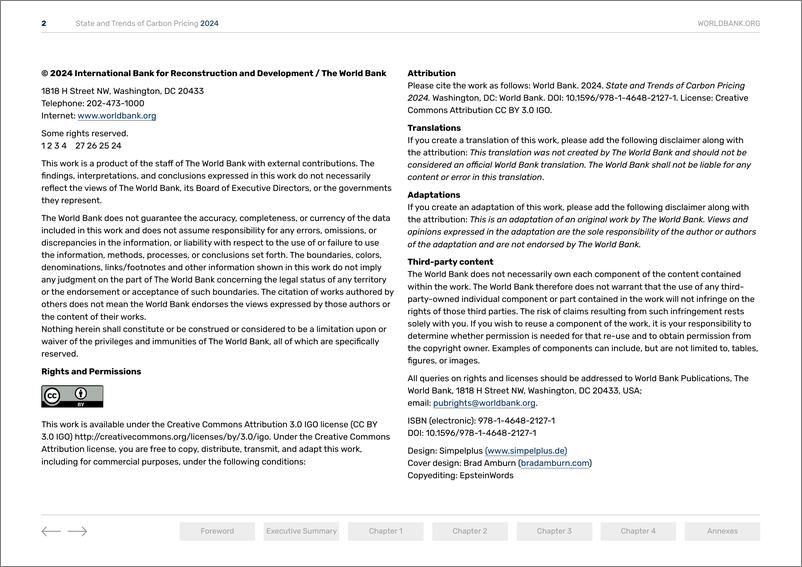 《世界银行-2024年碳定价的现状和趋势（英）-2024-76页》 - 第2页预览图